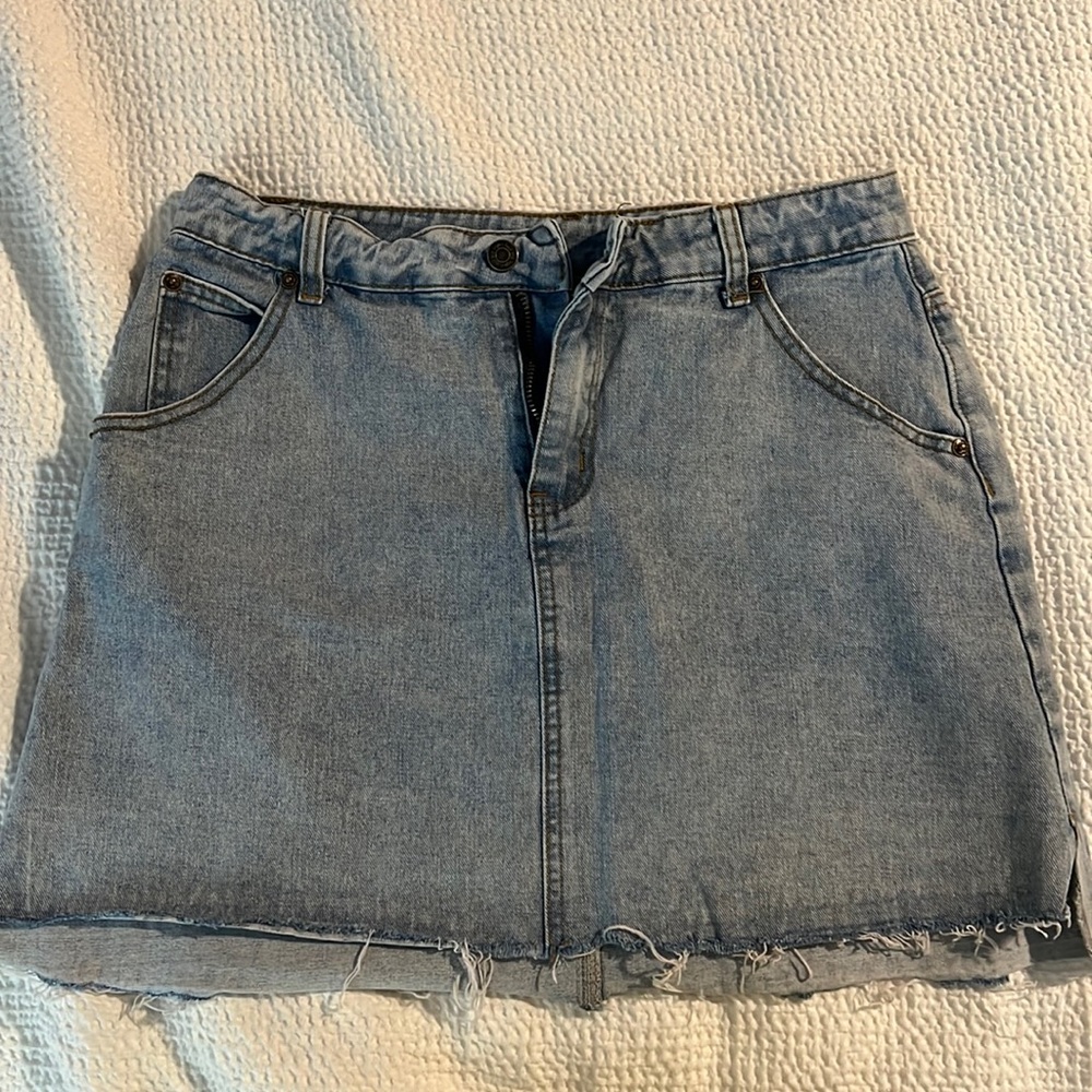 Sadie and Sage Jean skirt